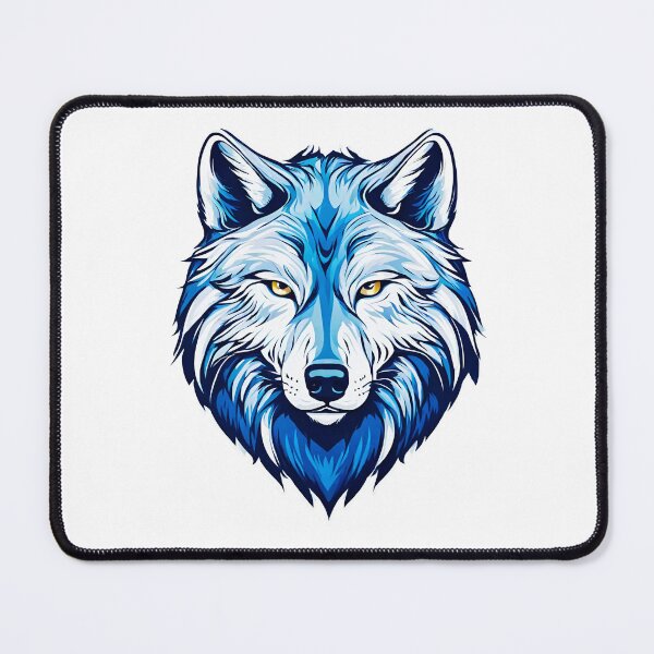 Item preview, Icy Blue Wolf Howl 3 designed and sold by Tom-Johnson.