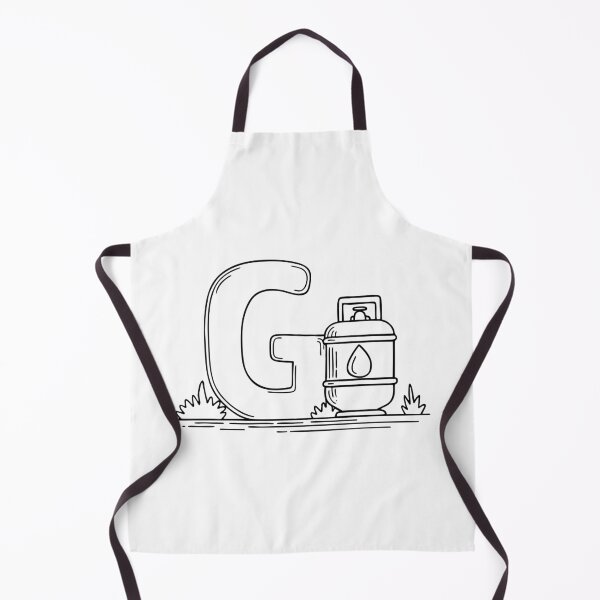 Item preview, An illustration of letter G beside a gas tank designed and sold by rasagamastore.