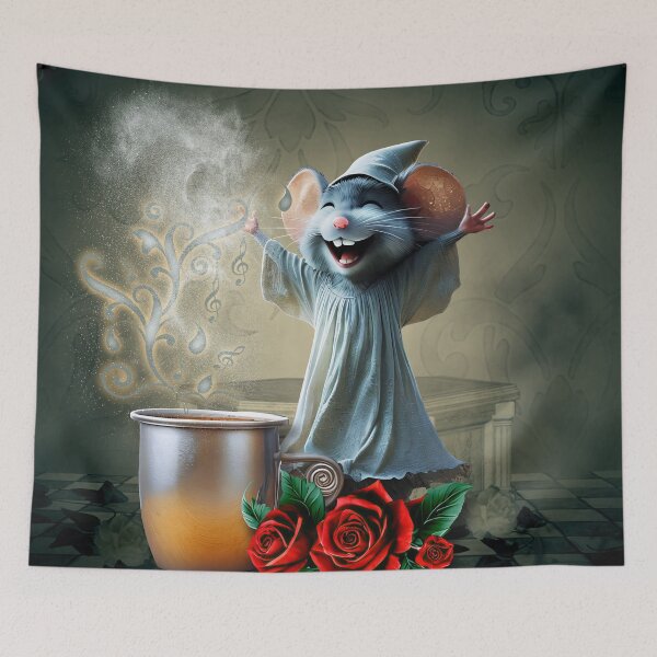 Item preview, Mouse in a Nightgown: The Night of Crazy Tunes designed and sold by nicky2342.