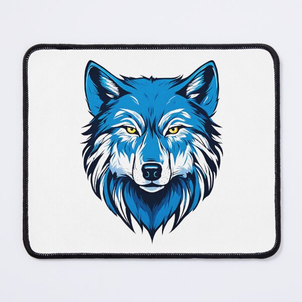 Item preview, Icy Blue Wolf Howl 4 designed and sold by Tom-Johnson.