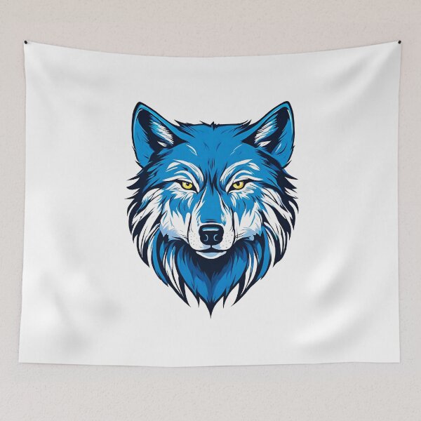 Item preview, Icy Blue Wolf Howl 4 designed and sold by Tom-Johnson.