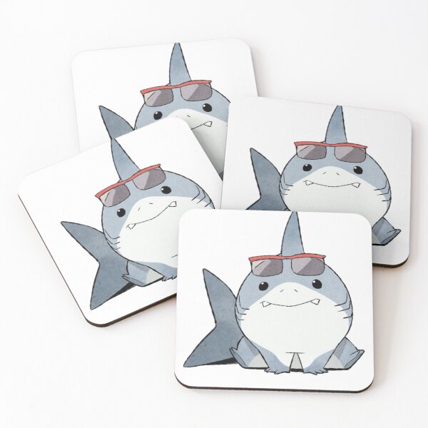Item preview, jeff the landshark sticker tshirt hat blanket designed and sold by ececucn.