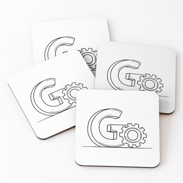 Item preview, An illustration of letter G beside a gear designed and sold by rasagamastore.
