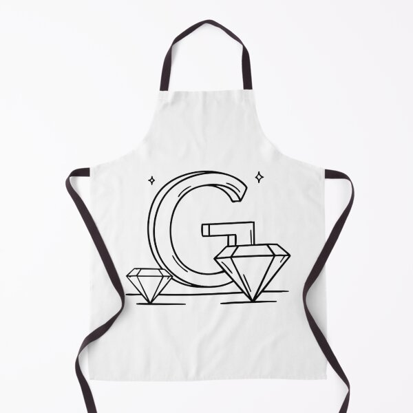Item preview, An illustration of letter G beside a gemstone designed and sold by rasagamastore.