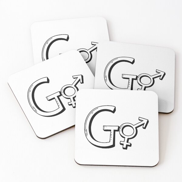Item preview, An illustration of letter G beside a gender designed and sold by rasagamastore.