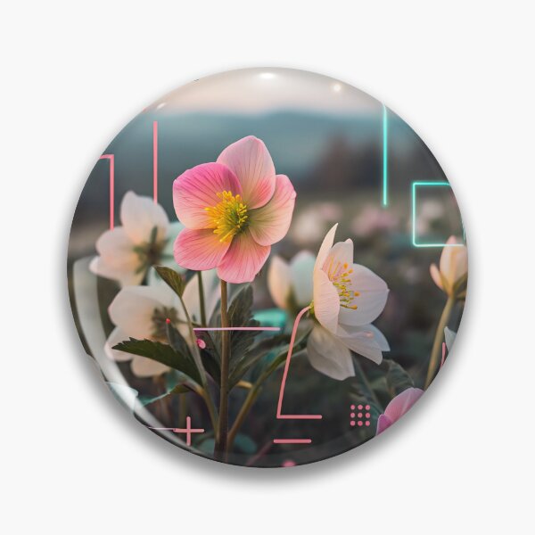 Item preview, Digital Winter Bloom - Christmas Rose Dreams designed and sold by fc2c.