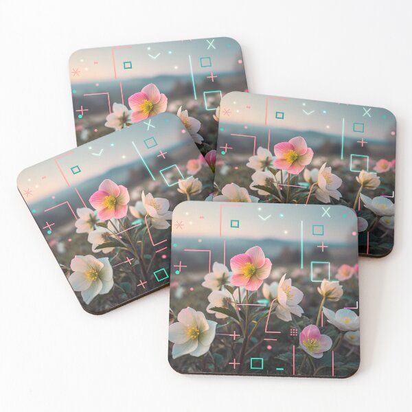 Item preview, Digital Winter Bloom - Christmas Rose Dreams designed and sold by fc2c.