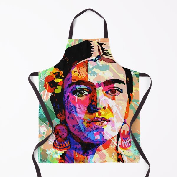 Item preview, Frida Kahlo Abstract Portrait designed and sold by ViaARTfactory.