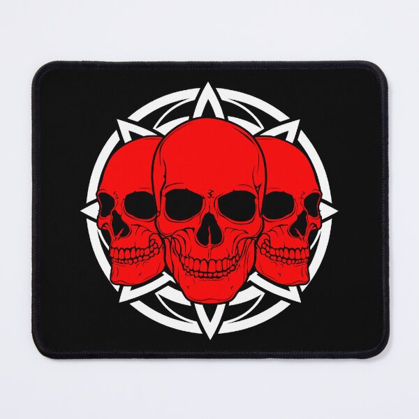 Item preview, 3 Red Skulls designed and sold by Lazarustci.