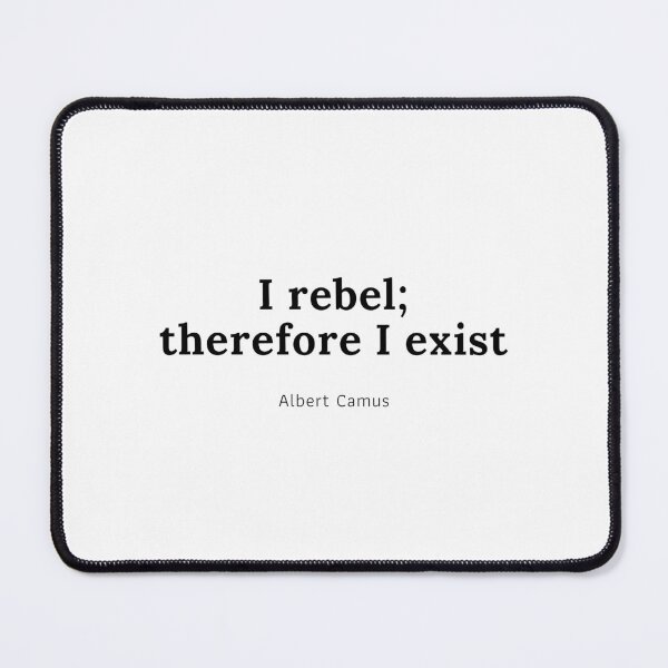 Item preview, Famous book writer literature quote Albert Camus designed and sold by CameltStudio.