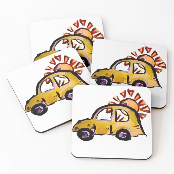 Item preview, Sunshine bug car design  designed and sold by Alicia Perrelli.