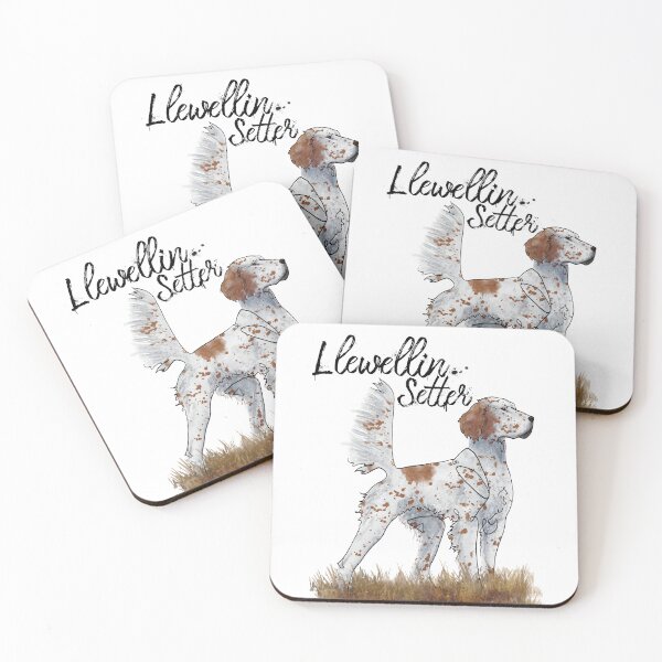 Item preview, Llewellin Setter Watercolor designed and sold by Spinyflowerart.
