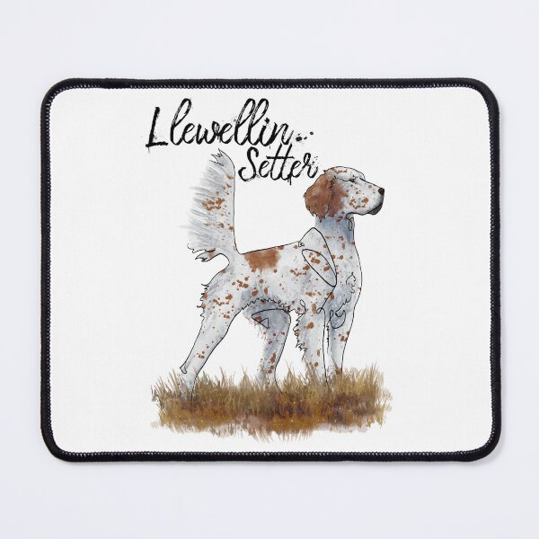 Artikelvorschau, Llewellin Setter Aquarell entworfen und verkauft von Spinyflowerart.