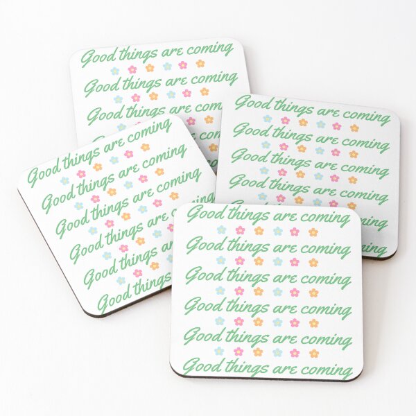 Item preview, Good things are coming pattern designed and sold by KateAngelaArt.