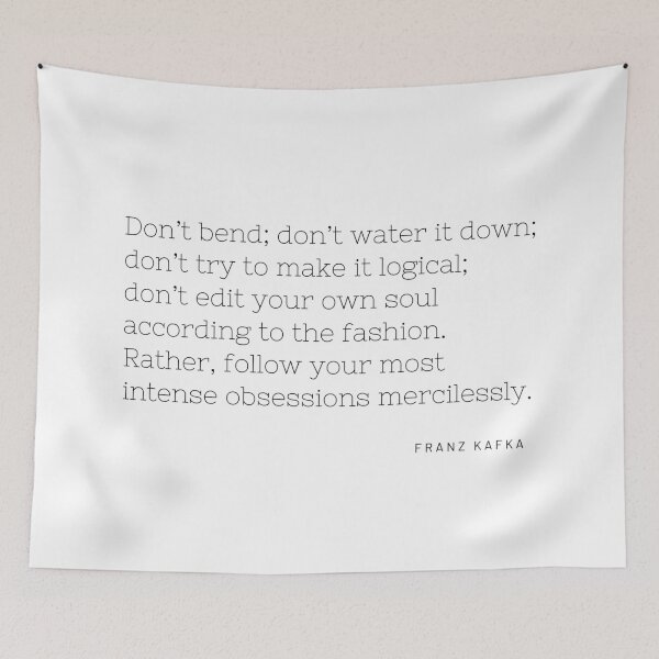 Item preview, Famous book writer literature quote  designed and sold by CameltStudio.
