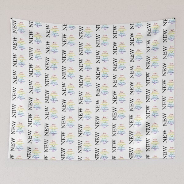 Item preview, New Year, Dreams, Adventures, Feels, Chances, Challenges and Me designed and sold by Kalpa.