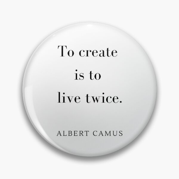 Item preview, Famous book writer literature quote  designed and sold by CameltStudio.