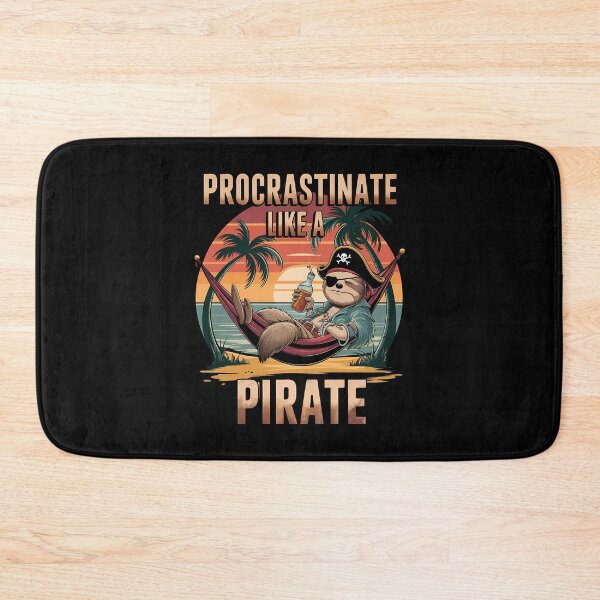 Item preview, Procrastinate Like a Pirate designed and sold by VioladesignByRW.