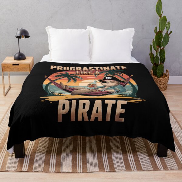 Item preview, Procrastinate Like a Pirate designed and sold by VioladesignByRW.