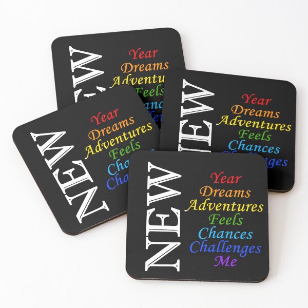 Item preview, Copy of New Year, Dreams, Adventures, Feels, Chances, Challenges and Me designed and sold by Kalpa.