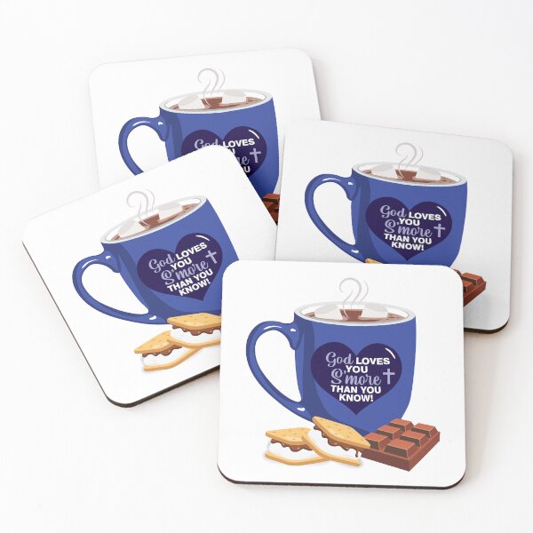 Item preview, God loves you s'more than you know DARK BLUE designed and sold by StellarFX.