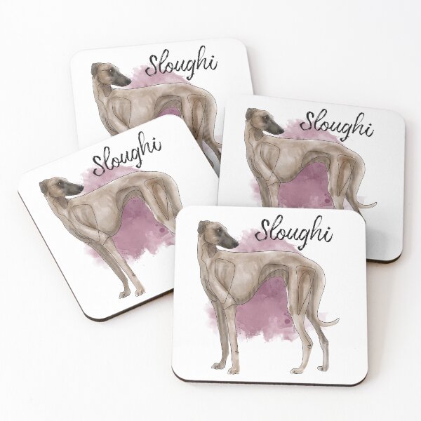 Item preview, Sloughi Watercolor designed and sold by Spinyflowerart.