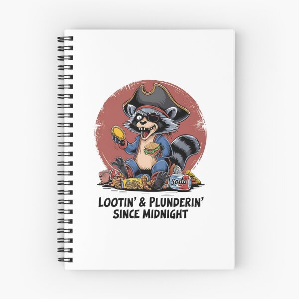 Item preview, Lootin’ & Plunderin’ Since Midnight - Raccoon Pirate Design designed and sold by VioladesignByRW.