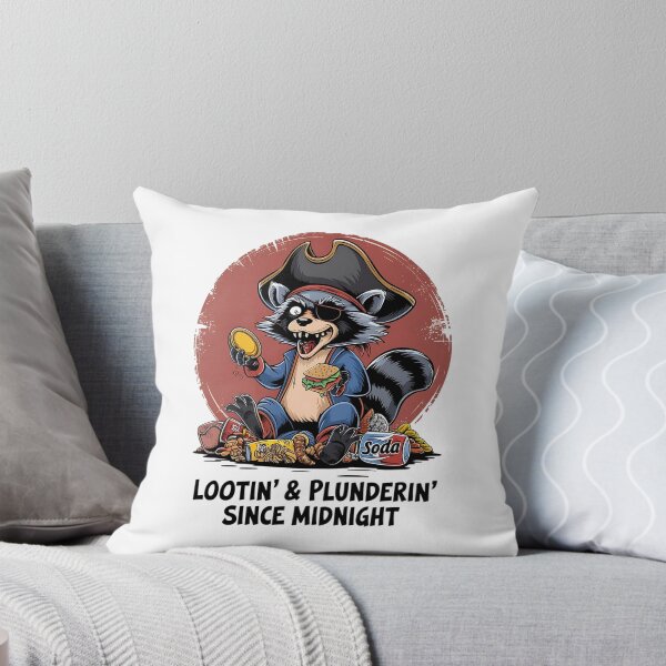 Item preview, Lootin’ & Plunderin’ Since Midnight - Raccoon Pirate Design designed and sold by VioladesignByRW.