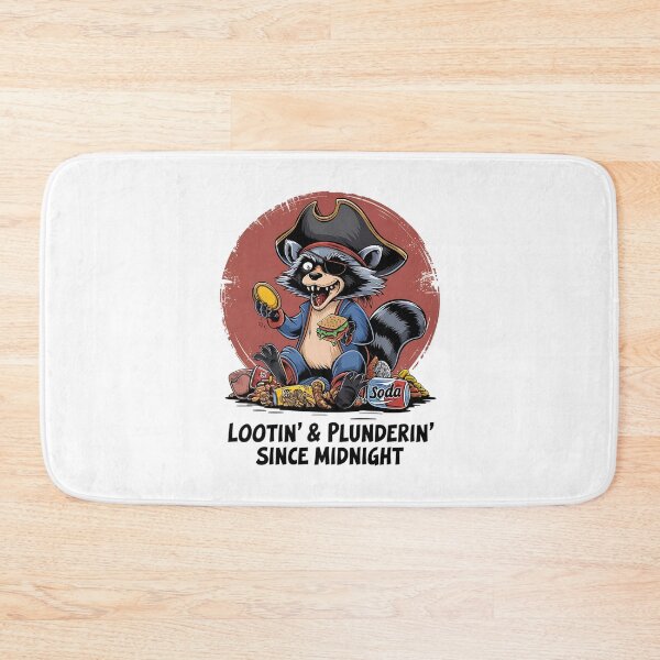 Item preview, Lootin’ & Plunderin’ Since Midnight - Raccoon Pirate Design designed and sold by VioladesignByRW.