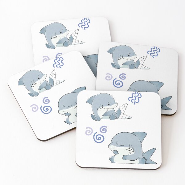 Item preview, jeff the landshark sticker tshirt hat blanket designed and sold by ececucn.