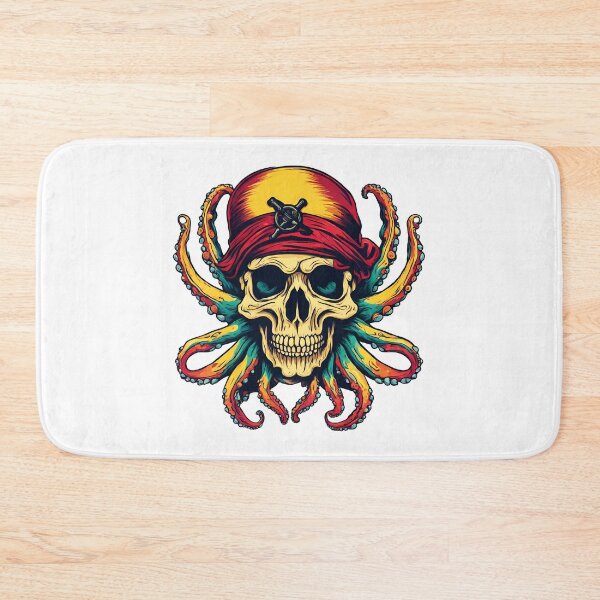 Item preview, Pirate Skull and Octopus Combo 8 designed and sold by Tom-Johnson.