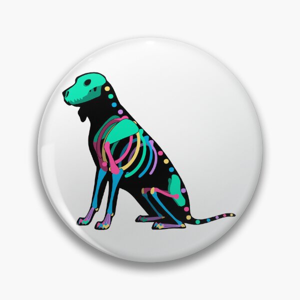 Item preview, Coonhound Rainbow Skeleton Spoopy designed and sold by Spinyflowerart.