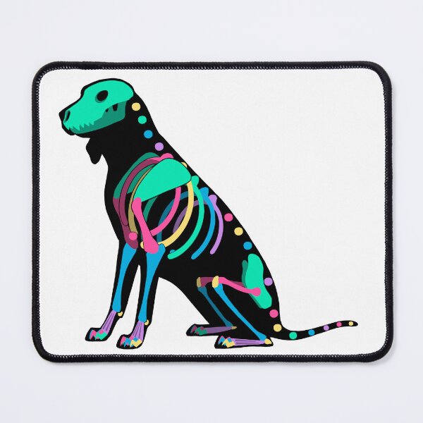Item preview, Coonhound Rainbow Skeleton Spoopy designed and sold by Spinyflowerart.