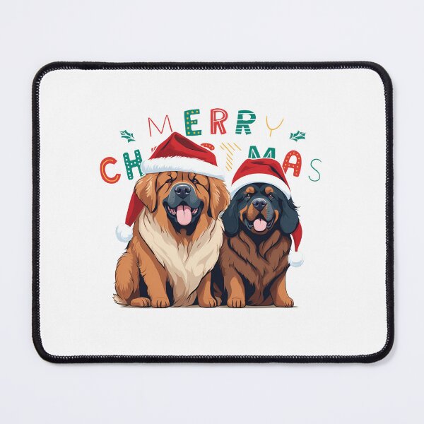 Item preview, Christmas Tibetan Mastiffs – Merry Christmas designed and sold by GoodyPaws.