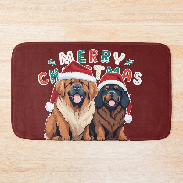 Item preview, Christmas Tibetan Mastiffs – Merry Christmas designed and sold by GoodyPaws.