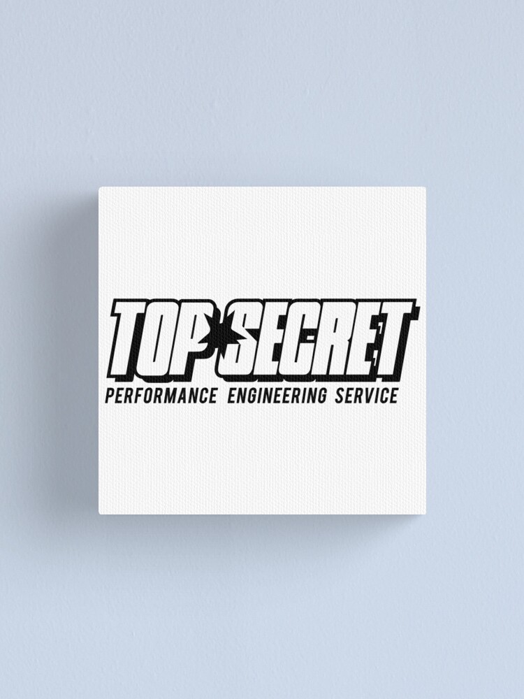 "TOP SECRET JAPAN" Canvas Print by Redbubble