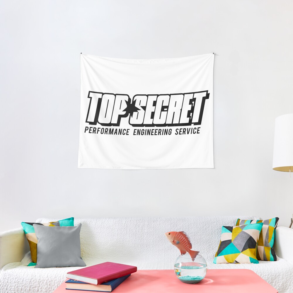 "TOP SECRET JAPAN" Tapestry by Redbubble