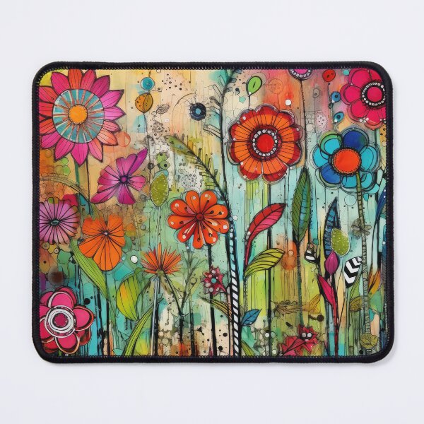 Item preview, Tall Flowering Garden Watercolour designed and sold by Djarainj.