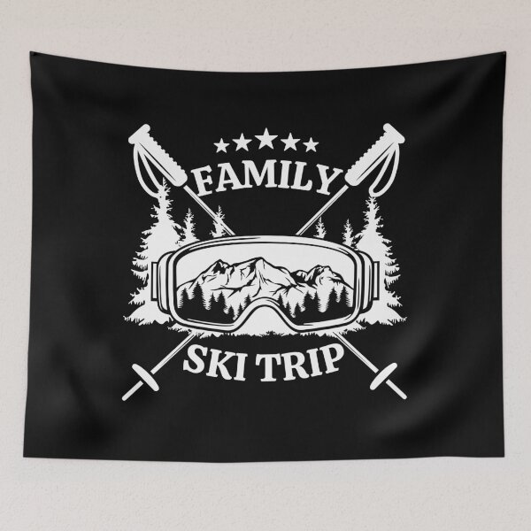 Item preview, Family Ski Trip Funny Family Winter Vacation Matching designed and sold by thebest-2studio.
