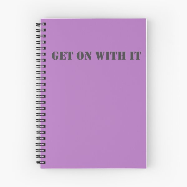 Item preview, Get On With It designed and sold by Flo Smith.