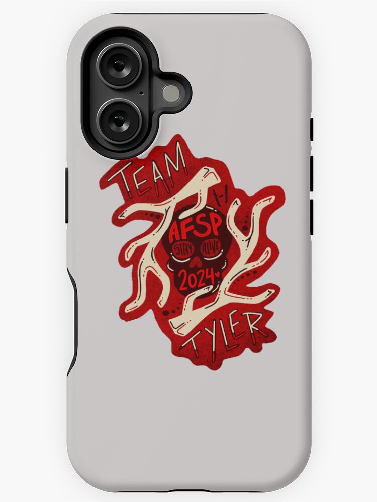 Thumbnail 1 of 4, iPhone Case, Team Tyler AFSP 2024 Design designed and sold by yelllowdashes.