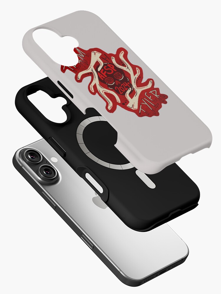 Thumbnail 2 of 4, iPhone Case, Team Tyler AFSP 2024 Design designed and sold by yelllowdashes.