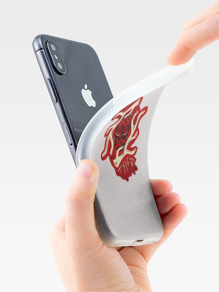 Thumbnail 4 of 5, iPhone Case, Team Tyler AFSP 2024 Design designed and sold by yelllowdashes.