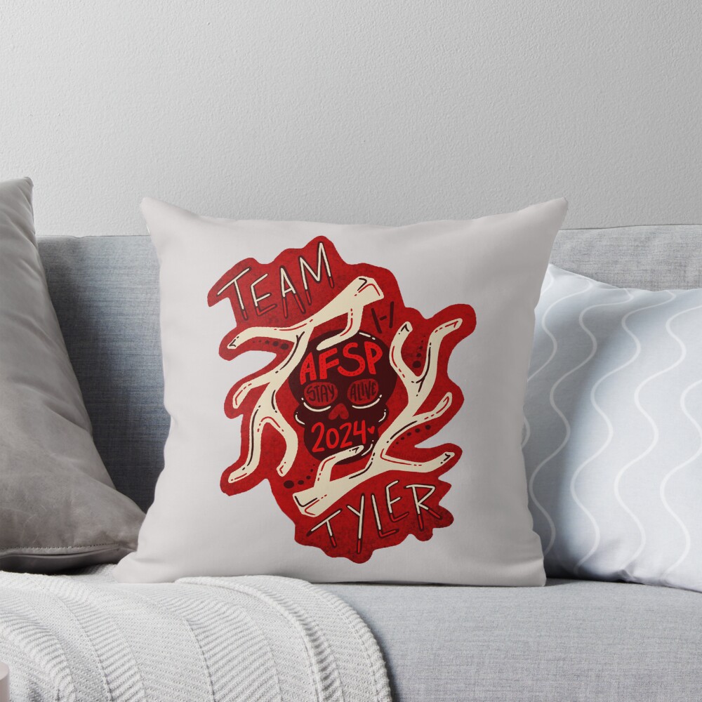 Item preview, Throw Pillow designed and sold by yelllowdashes.