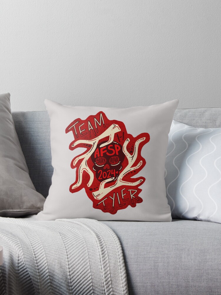 Item preview, Throw Pillow designed and sold by yelllowdashes.