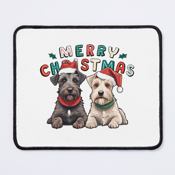 Item preview, Christmas Cesky Terriers – Merry Christmas designed and sold by GoodyPaws.