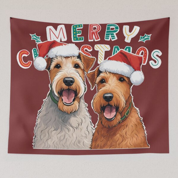 Item preview, Christmas Irish Terriers – Merry Christmas designed and sold by GoodyPaws.