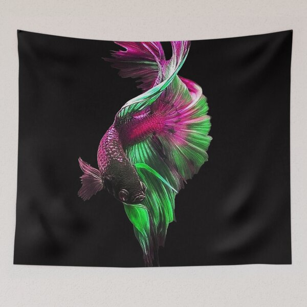 Item preview,  Beautiful Guppy fish Fancy Guppies Thai fighting fish, beautiful fish, guppies designed and sold by Bspaces.