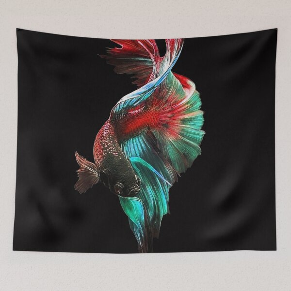 Item preview,  Beautiful Guppy fish Fancy Guppies Thai fighting fish, beautiful fish, guppies designed and sold by Bspaces.