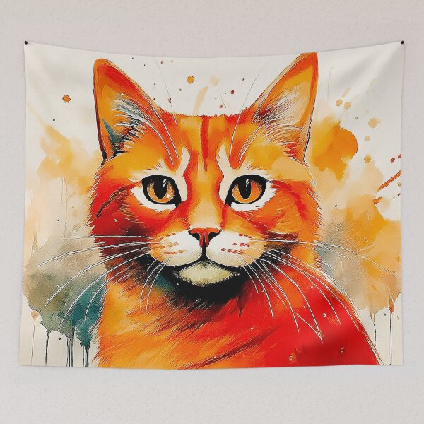 Item preview, Sweet Ginger Cat designed and sold by CharlieMakes.